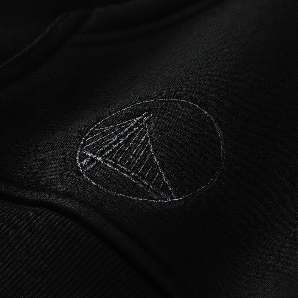 Golden State Warriors The Wild Collective Unisex Blackout Hoodie