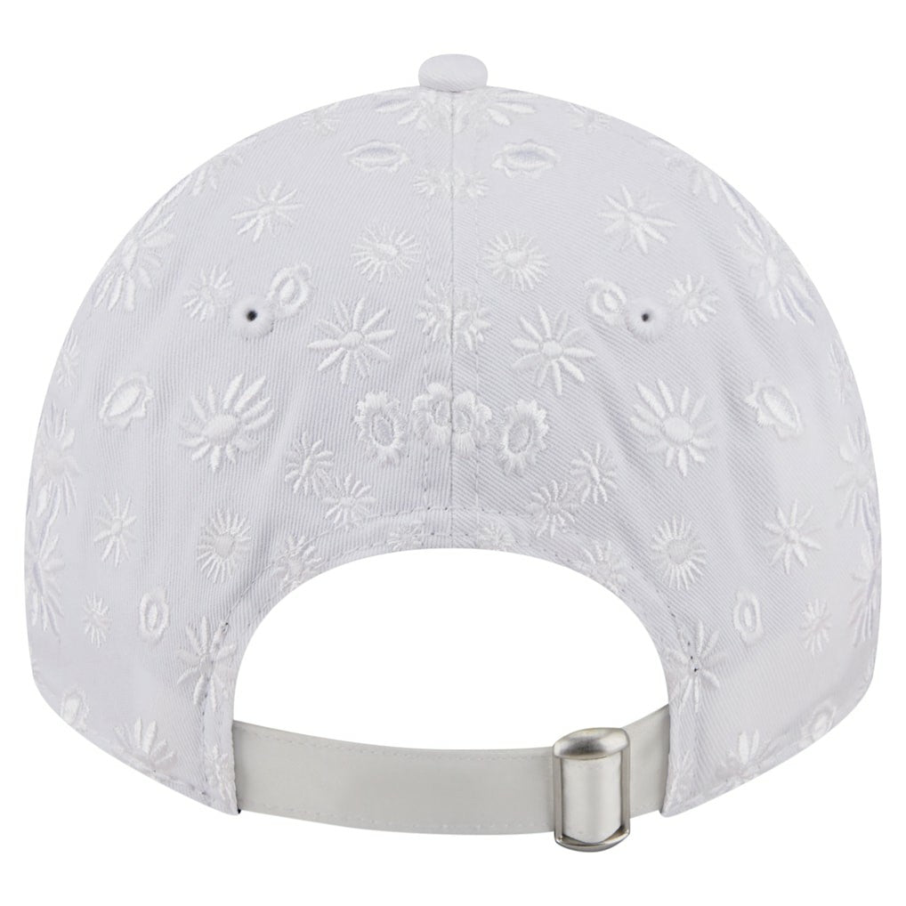 Dallas Cowboys New Era Women's Floral 9TWENTY Adjustable Hat White