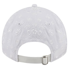 Dallas Cowboys New Era Women's Floral 9TWENTY Adjustable Hat White