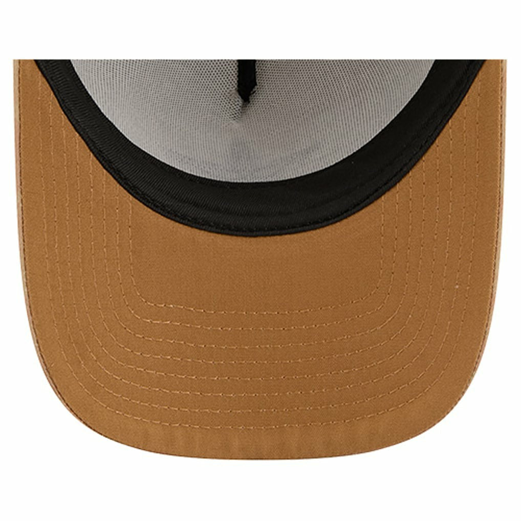 Dallas Cowboys New Era Wheat Camo 9FORTY Trucker Adjustable Hat Tan