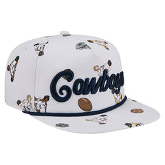 Dallas Cowboys New Era Team Cheer 19TWENTY Snapback Hat White