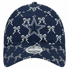 Dallas Cowboys New Era Women's Ribbon 9TWENTY Adjustable Hat Navy