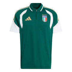 Italy National Team 2026 Tiro Training Polo Green - Adidas for sale