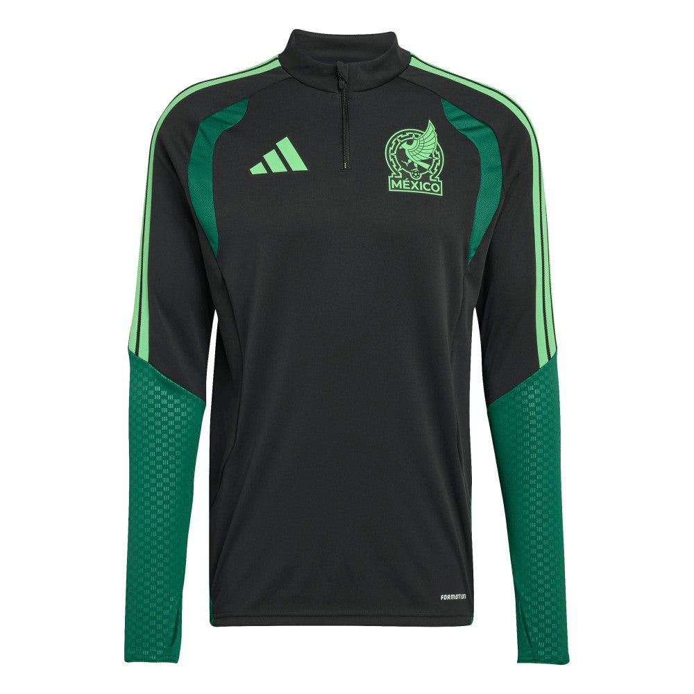 Mexico National Team FIFA x World Cup 2026 Tiro Quarter-Zip Training Top Black - Adidas sale