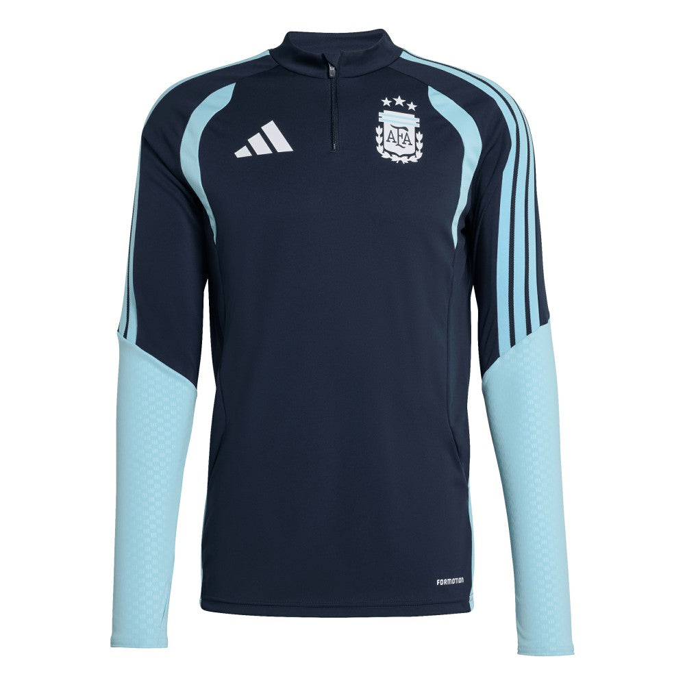 Argentina National Team FIFA x World Cup 2026 Tiro Quarter-Zip Training Top Navy - Adidas