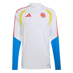 Colombia National Team FIFA x World Cup 2026 Tiro Quarter-Zip Training Top White - Adidas cheap