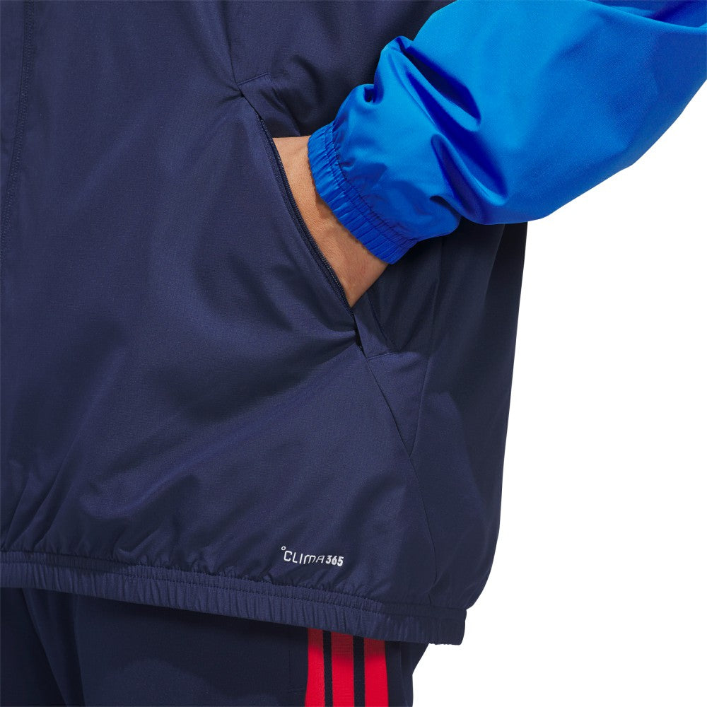 Colombia National Team FIFA x World Cup 2026 Tiro All Weather Full-Zip Jacket Navy - Adidas