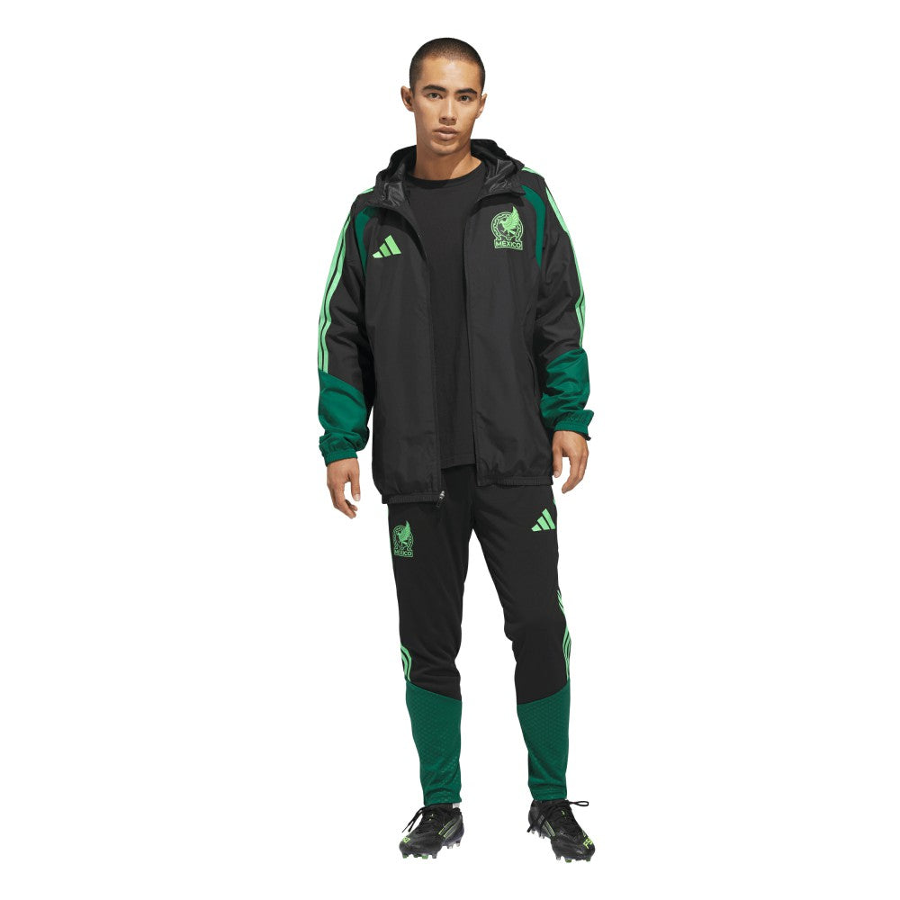 Mexico National Team FIFA x World Cup 2026 Tiro All Weather Full-Zip Jacket Black - Adidas Discount