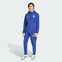 Italy National Team FIFA x World Cup 2026 Full-Zip Travel Windbreaker Jacket Blue - Adidas