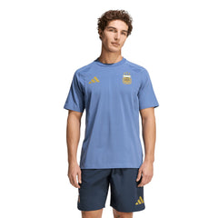 Argentina National Team FIFA x World Cup Tiro Travel T-Shirt Blue - Adidas