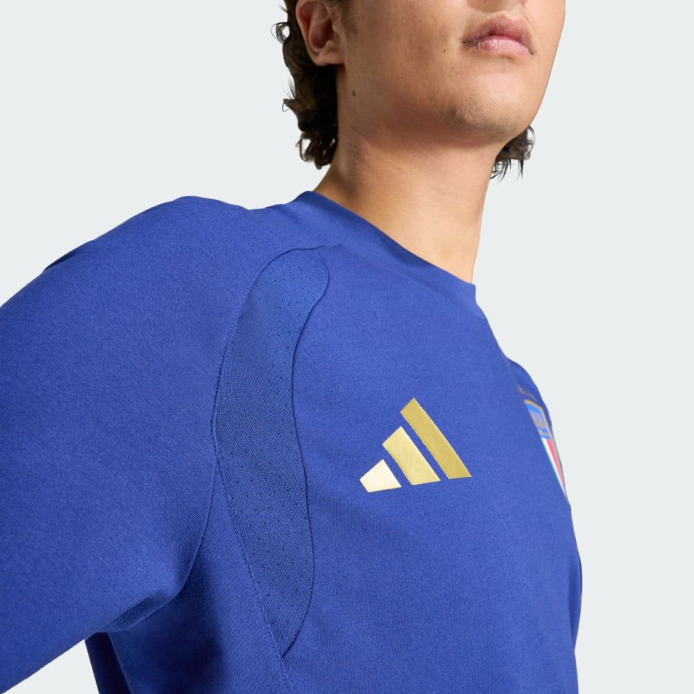 Italy National Team FIFA x World Cup Tiro Travel T-Shirt Blue - Adidas sale