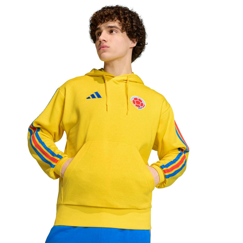 Colombia National Team FIFA x World Cup Alphaskin Fleece Hoodie Yellow - Adidas for sale