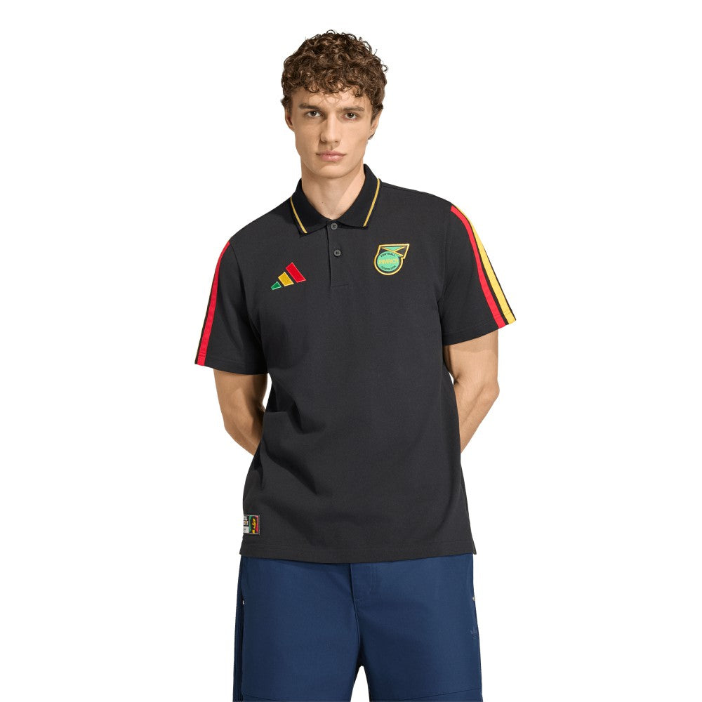 Jamaica National Team Alphaskin Polo Black - Adidas