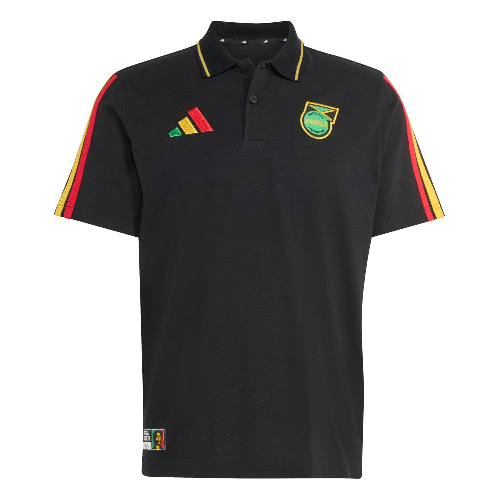 Jamaica National Team Alphaskin Polo Black - Adidas