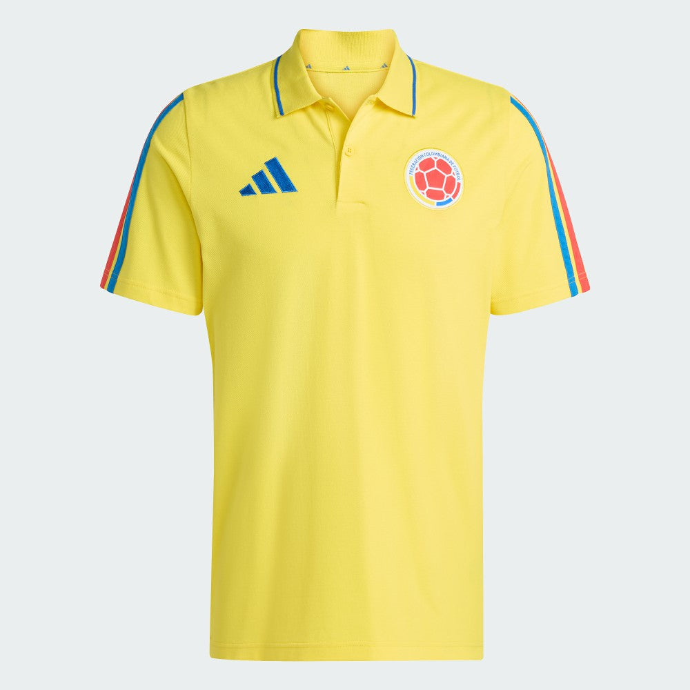 Colombia National Team FIFA x World Cup Alphaskin Polo Yellow - Adidas