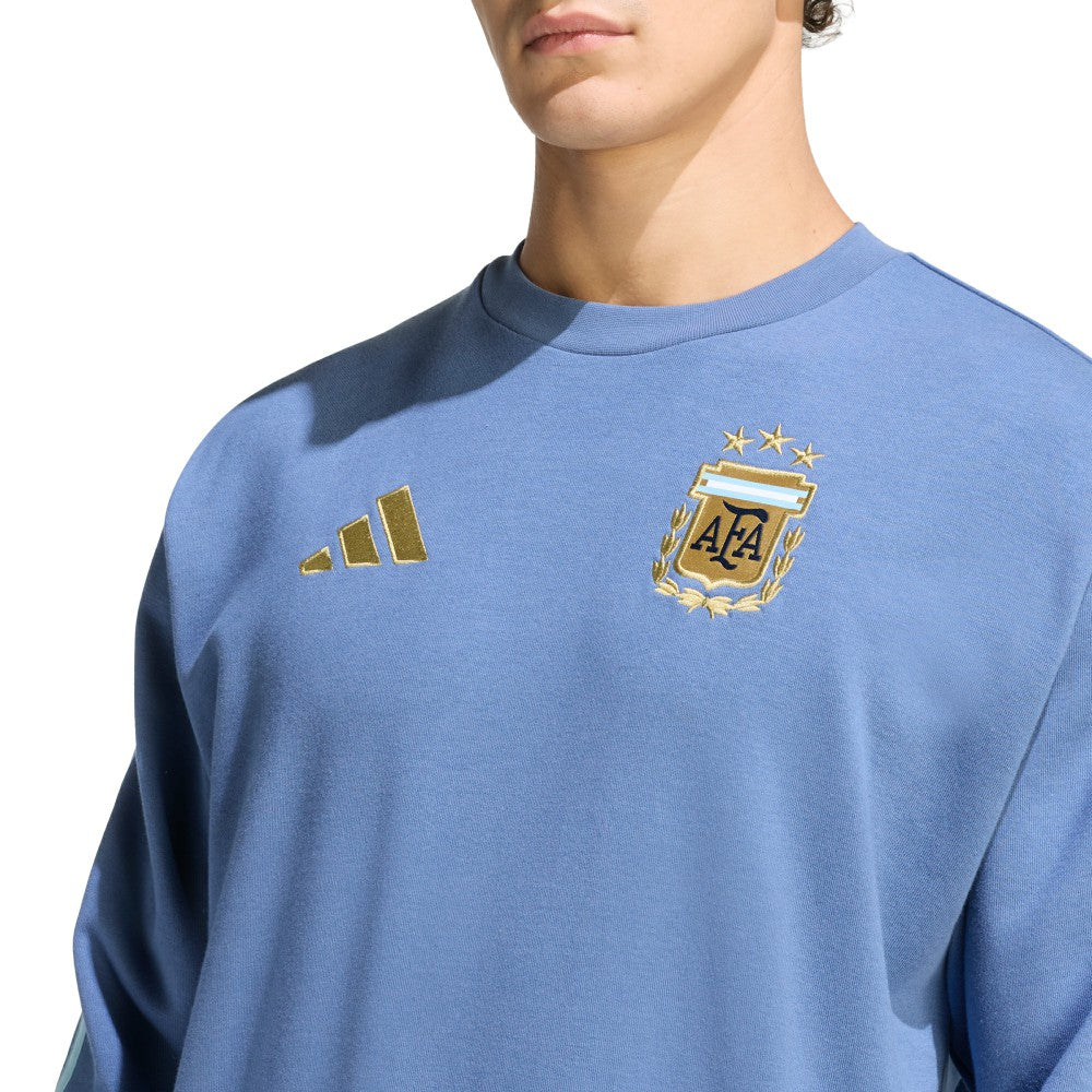 Argentina National Team FIFA x World Cup Alphaskin Crewneck Sweatshirt Blue - Adidas sale