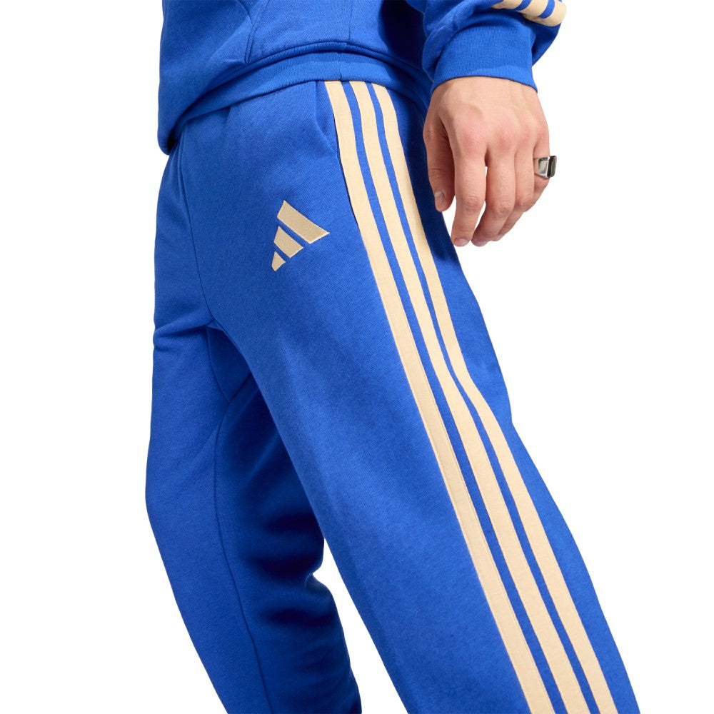 Italy National Team Alphaskin Fleece Pants Blue - Adidas for sale