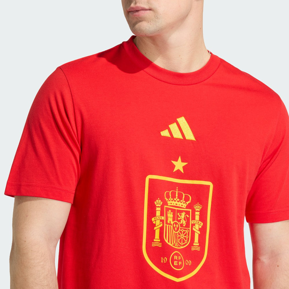 Spain National Team FIFA x World Cup Alphaskin Graphic T-Shirt Red - Adidas