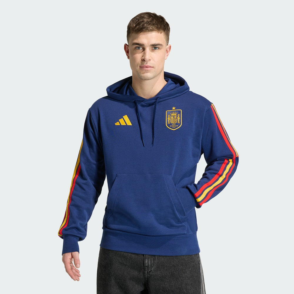 Spain National Team FIFA x World Cup 2026 Alphaskin Tri-Blend Hoodie Navy - Adidas Discount