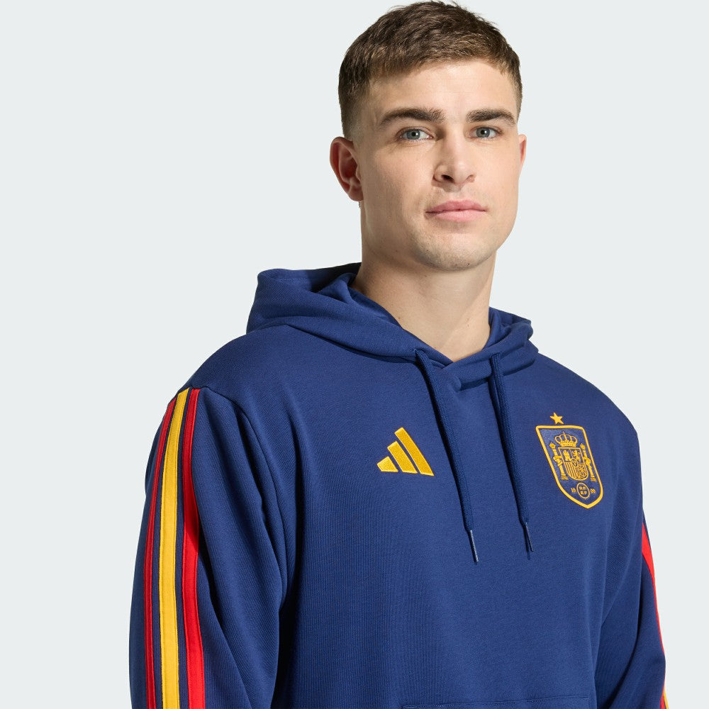 Spain National Team FIFA x World Cup 2026 Alphaskin Tri-Blend Hoodie Navy - Adidas Discount