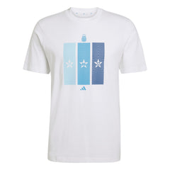 Argentina National Team FIFA x World Cup 2022 Winners Home T-Shirt White - Adidas