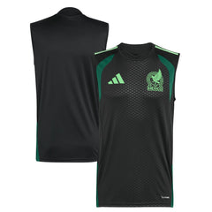 Mexico National Team FIFA x World Cup 2026 Sleeveless Training Jersey Black - Adidas for sale