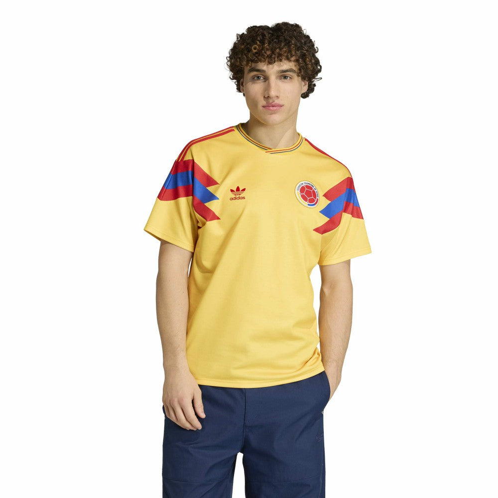 Colombia National Team 1990 Bringback Home Jersey Yellow - Adidas for sale