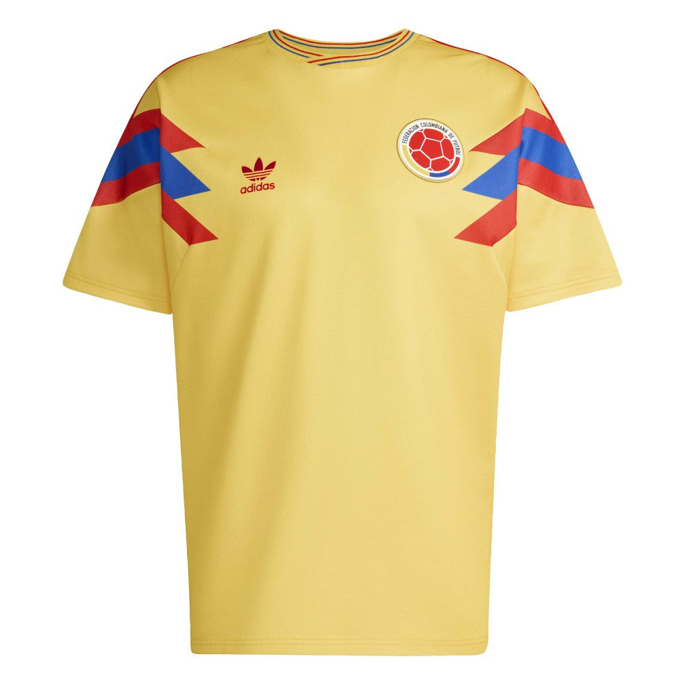 Colombia National Team 1990 Bringback Home Jersey Yellow - Adidas for sale
