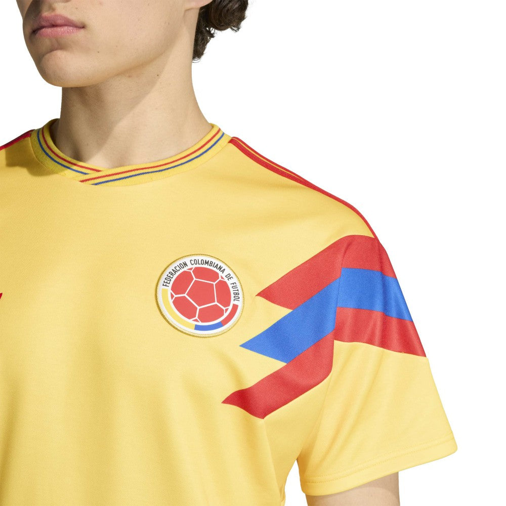 Colombia National Team 1990 Bringback Home Jersey Yellow - Adidas for sale