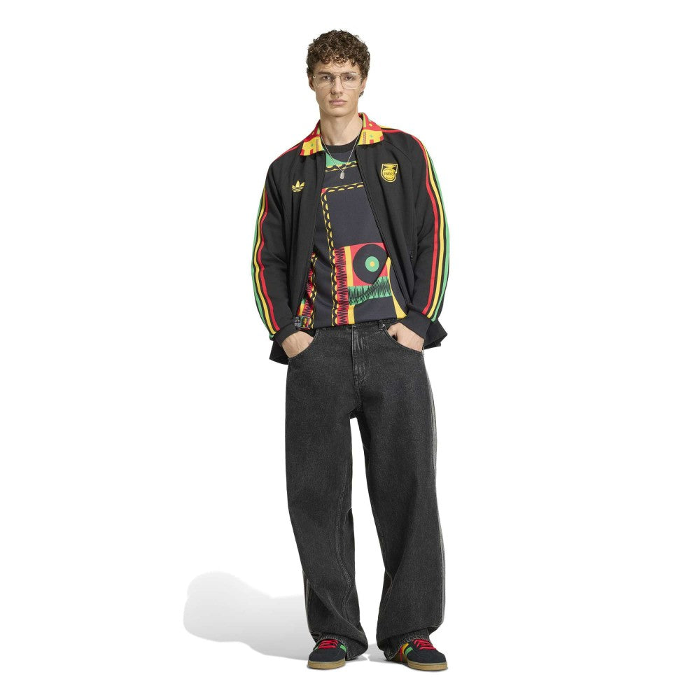 Jamaica National Team Anthem Full-Zip Jacket Black - Adidas sale