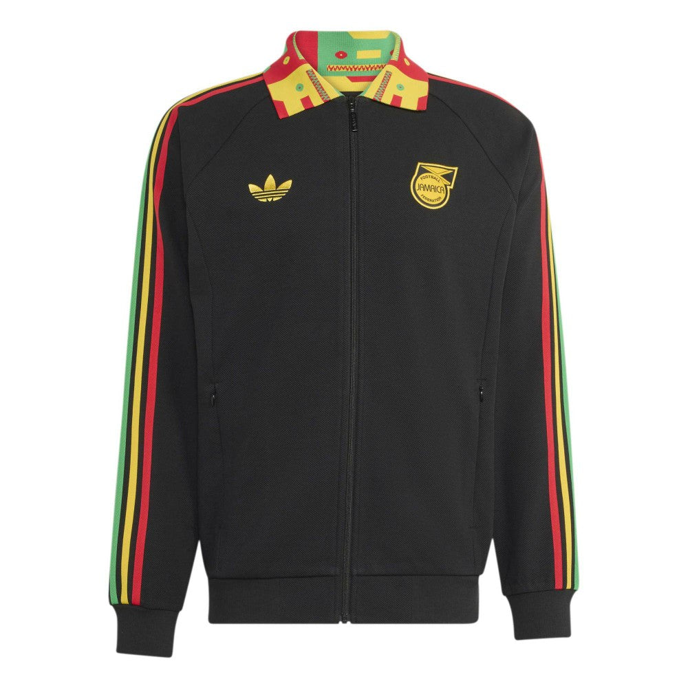 Jamaica National Team Anthem Full-Zip Jacket Black - Adidas sale