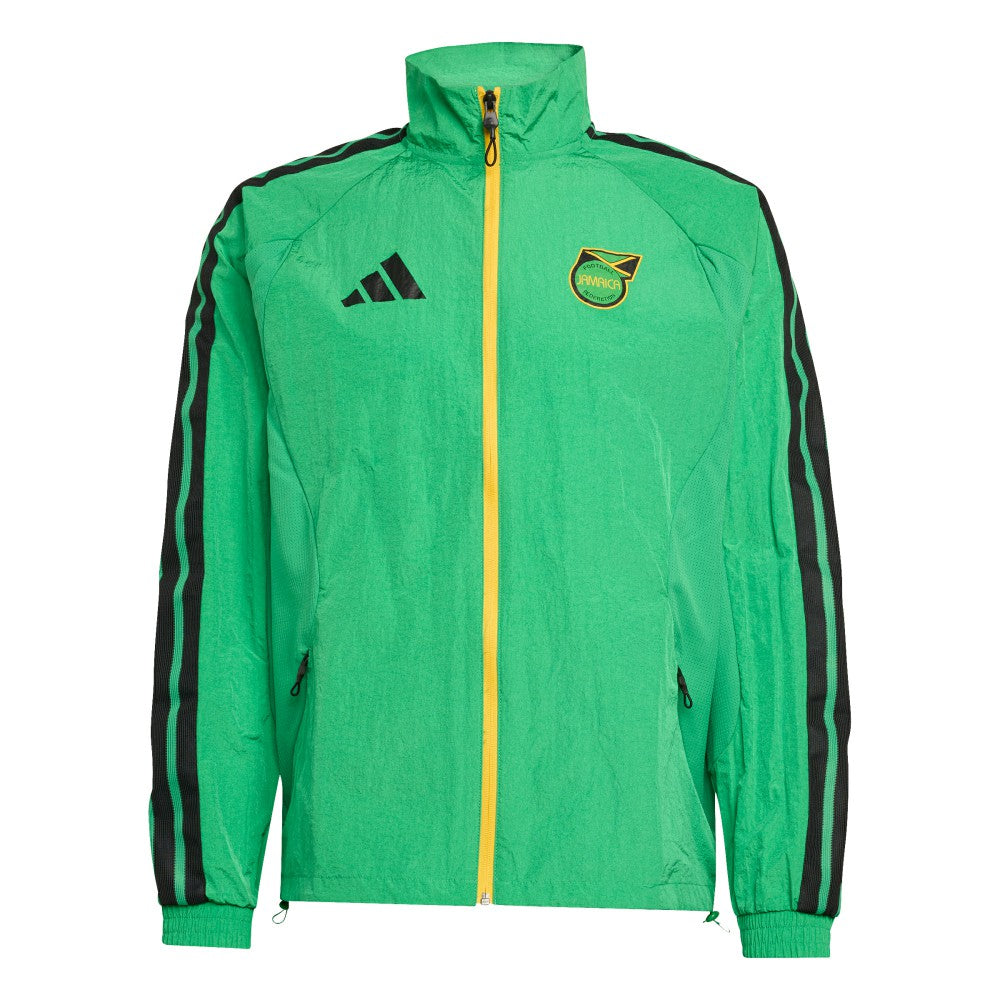 Jamaica National Team Anthem Full-Zip Jacket Green - Adidas outlet
