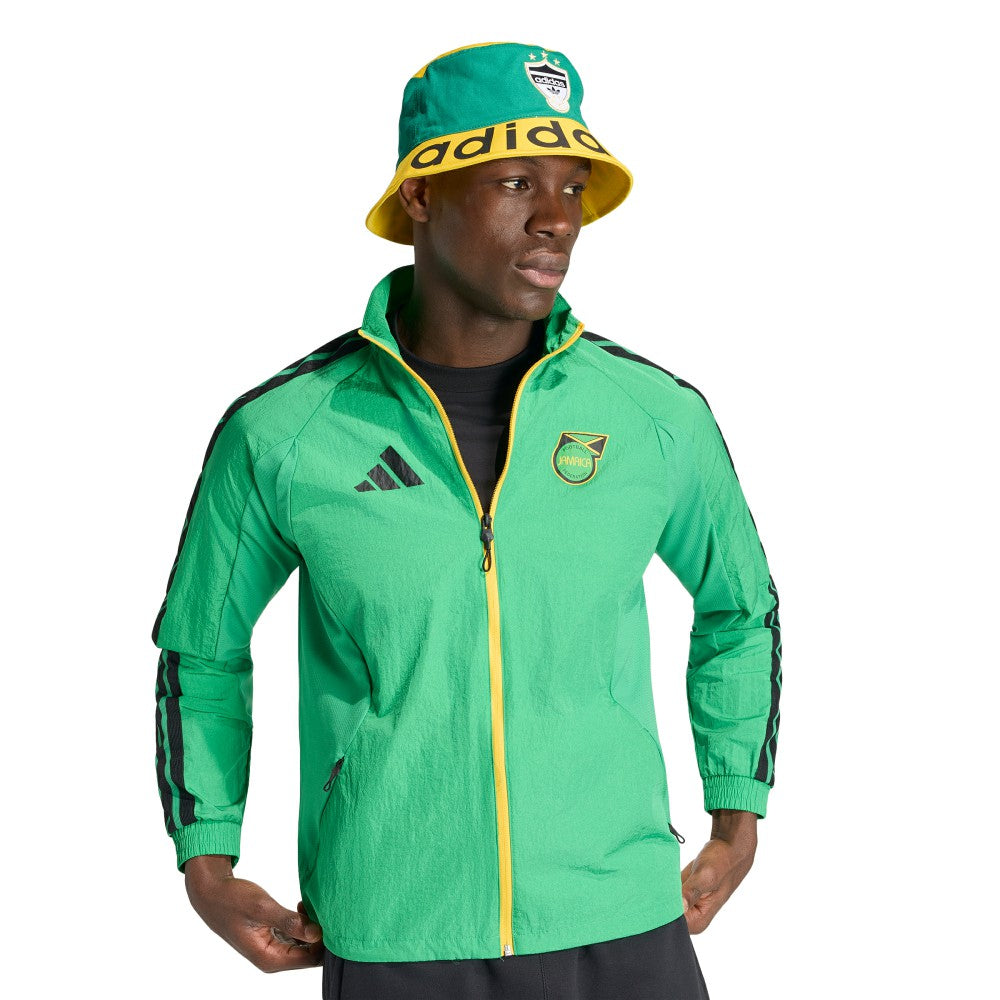 Jamaica National Team Anthem Full-Zip Jacket Green - Adidas outlet