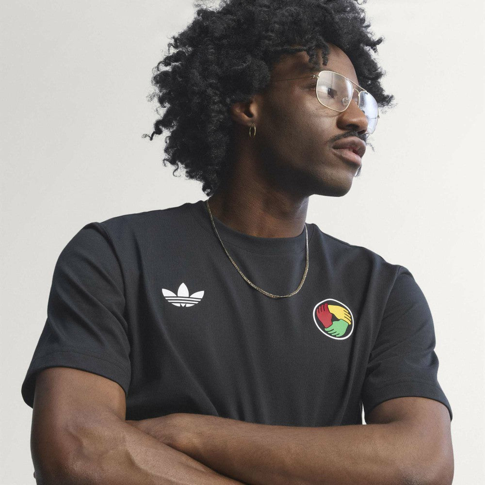 Jamaica National Team x Bob Marley Originals T-Shirt Black - Adidas cheap