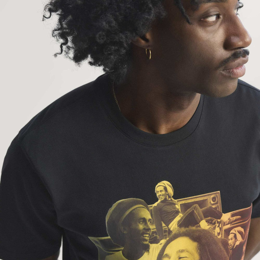 Jamaica National Team x Bob Marley Originals T-Shirt Black - Adidas cheap