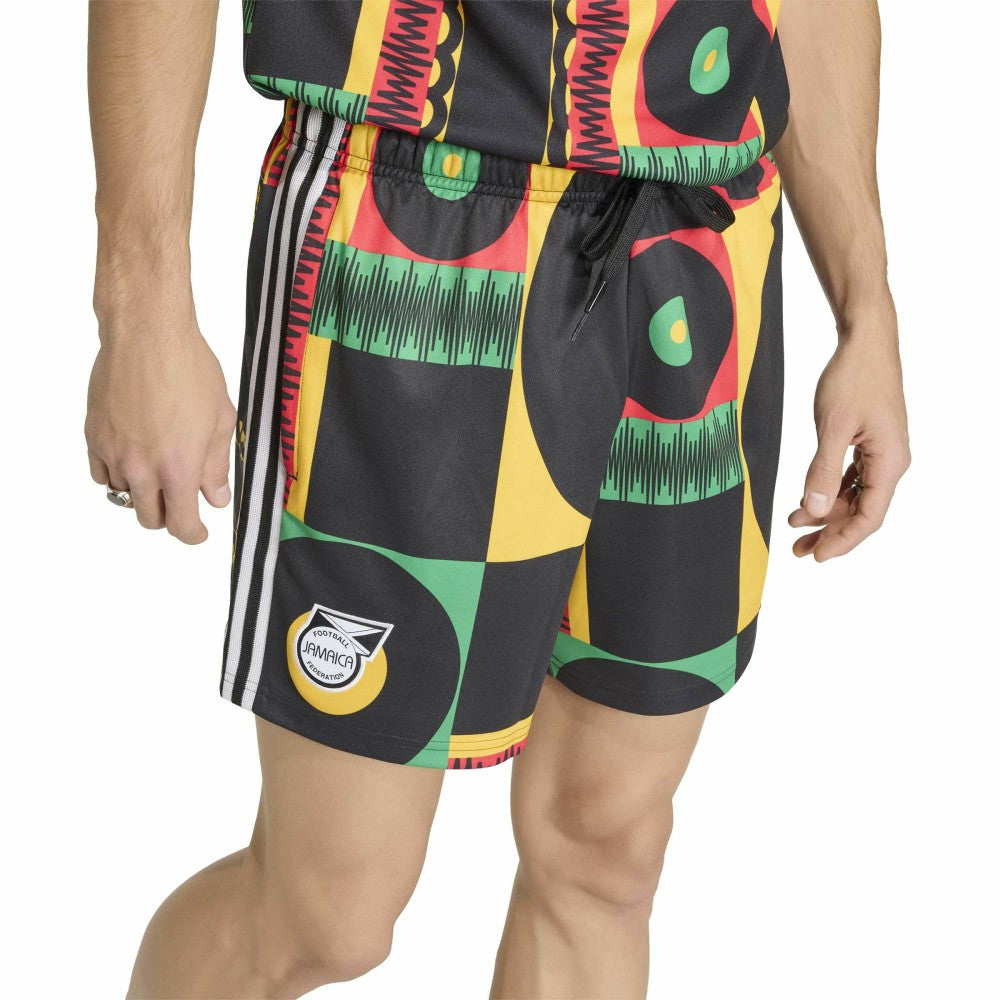 Jamaica National Team Originals Shorts Yellow - Adidas Discount