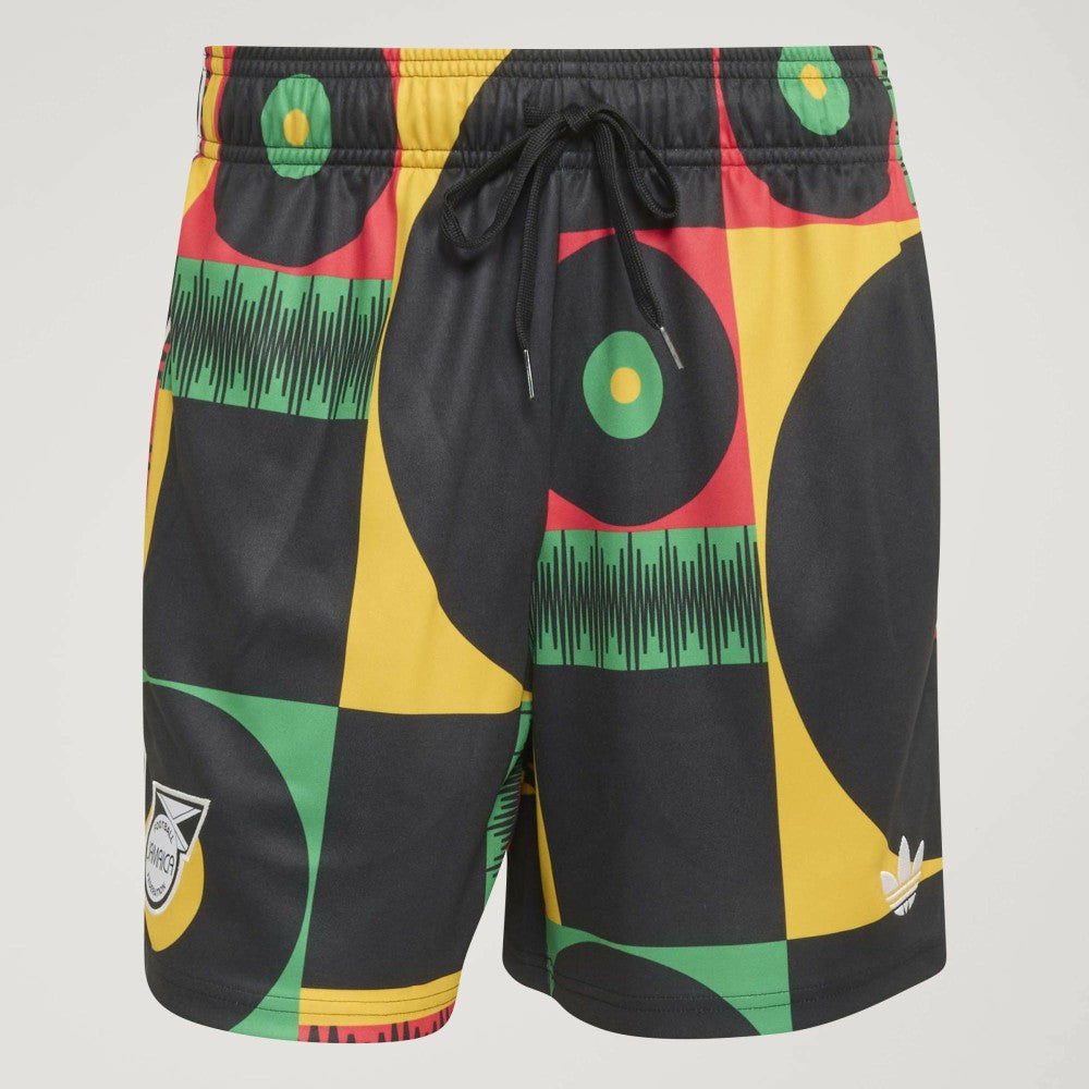 Jamaica National Team Originals Shorts Yellow - Adidas Discount