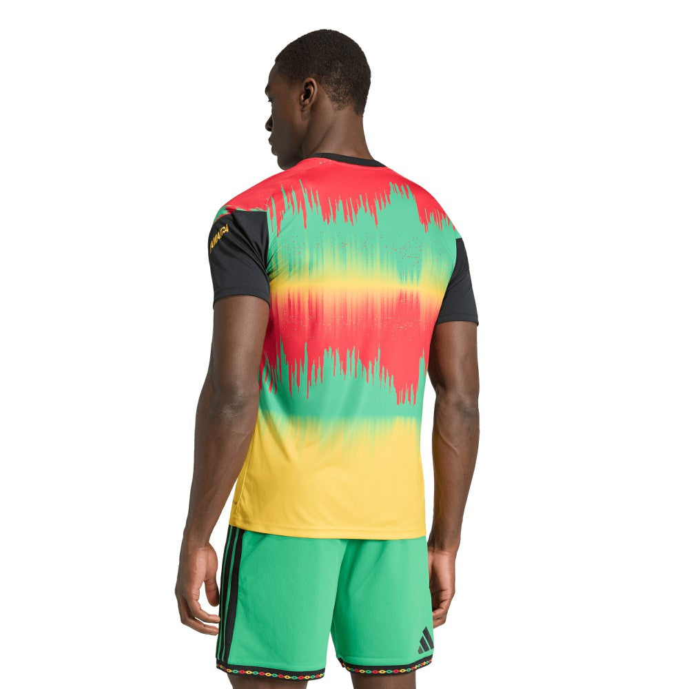 Jamaica National Team 2026 Pre-Match Training Jersey Green - Adidas outlet