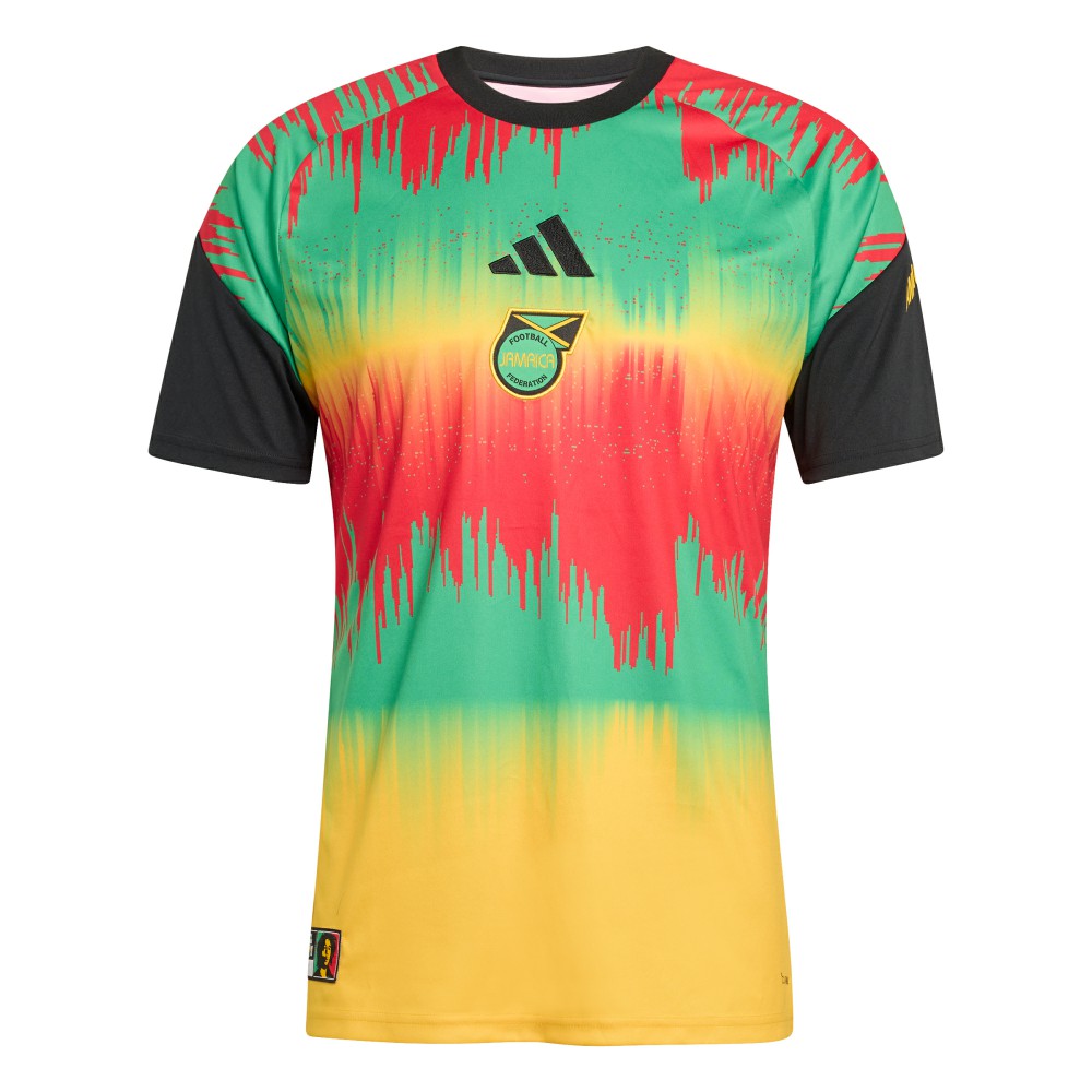 Jamaica National Team 2026 Pre-Match Training Jersey Green - Adidas outlet