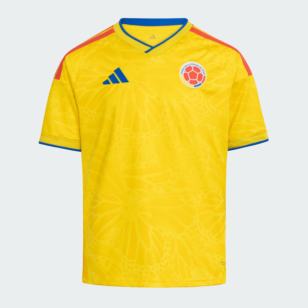 Colombia National Team Youth FIFA x World Cup 2026 Home Replica Jersey Yellow - Adidas outlet