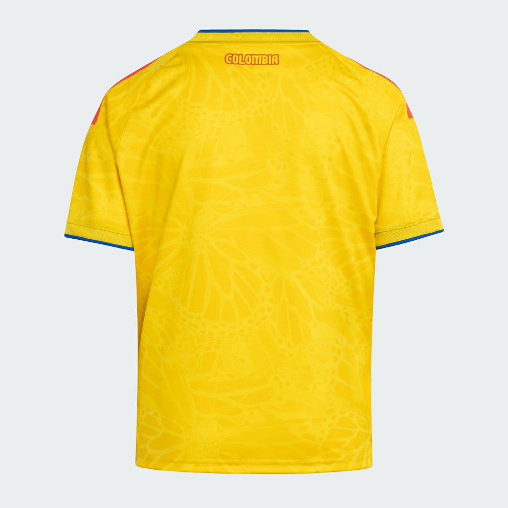 Colombia National Team Youth FIFA x World Cup 2026 Home Replica Jersey Yellow - Adidas outlet