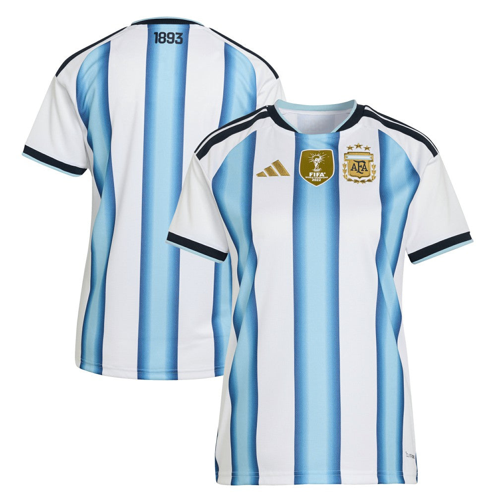 Argentina National Team Women's FIFA x World Cup 2026 Home Replica Jersey White - Adidas