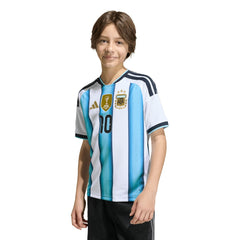 Lionel Messi Argentina National Team Youth FIFA x World Cup 2026 Home Replica Jersey White - Adidas sale