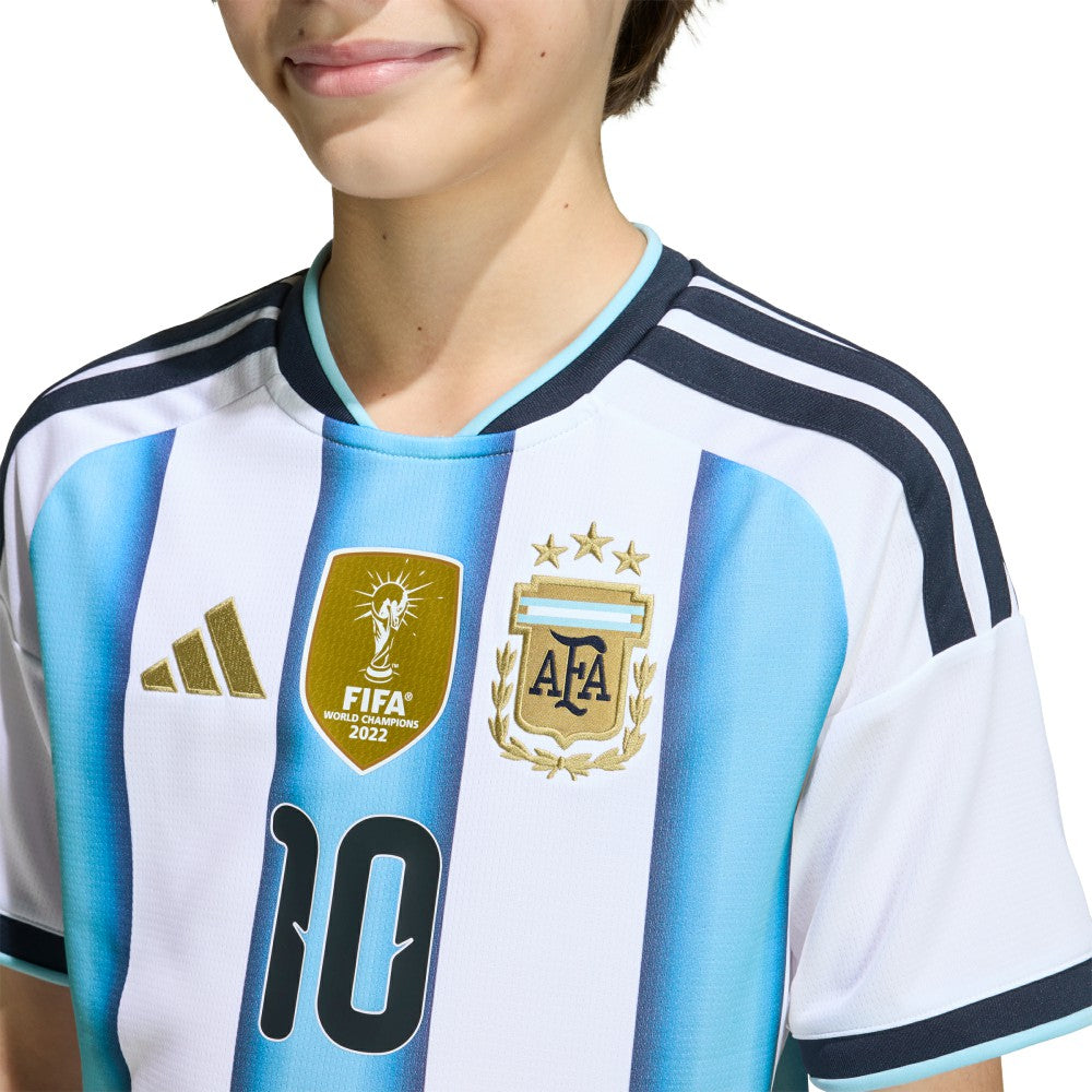 Lionel Messi Argentina National Team Youth FIFA x World Cup 2026 Home Replica Jersey White - Adidas sale