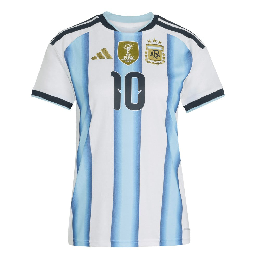 Lionel Messi Argentina National Team Women's FIFA x World Cup 2026 Home Replica Jersey White - Adidas Discount