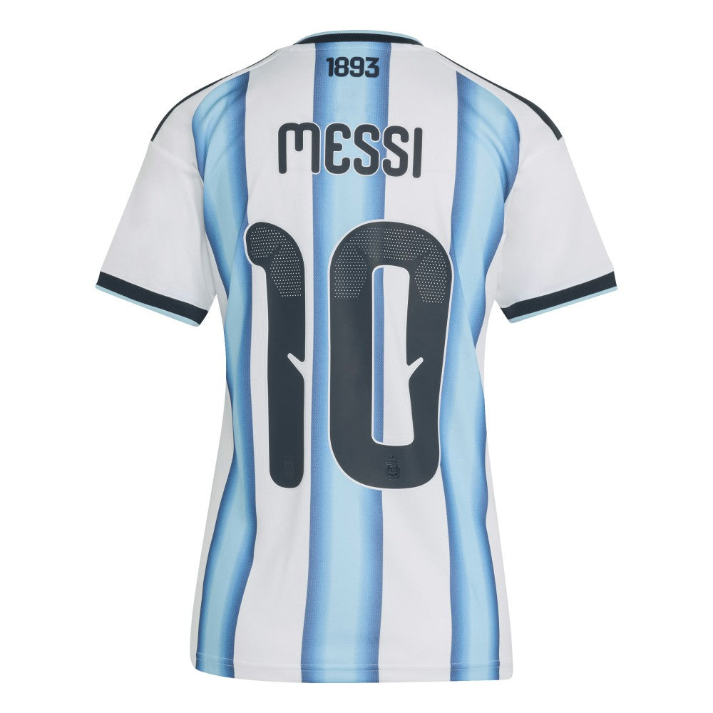 Lionel Messi Argentina National Team Women's FIFA x World Cup 2026 Home Replica Jersey White - Adidas Discount