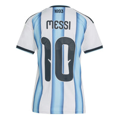 Lionel Messi Argentina National Team Women's FIFA x World Cup 2026 Home Replica Jersey White - Adidas Discount
