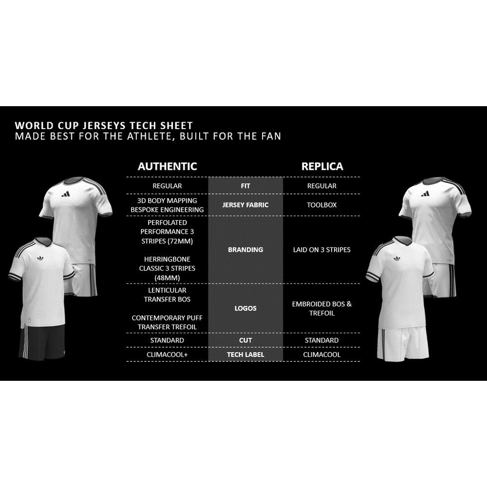 Lionel Messi Argentina National Team Women's FIFA x World Cup 2026 Home Replica Jersey White - Adidas Discount