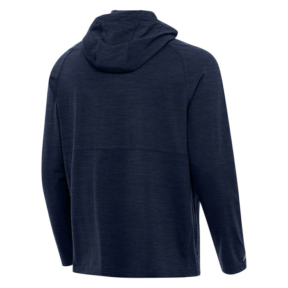 Chicago White Sox Antigua Spikes Stars and Stripes Team Logo Quarter-Zip Pullover Hoodie - Heather Navy - MLB on Sale
