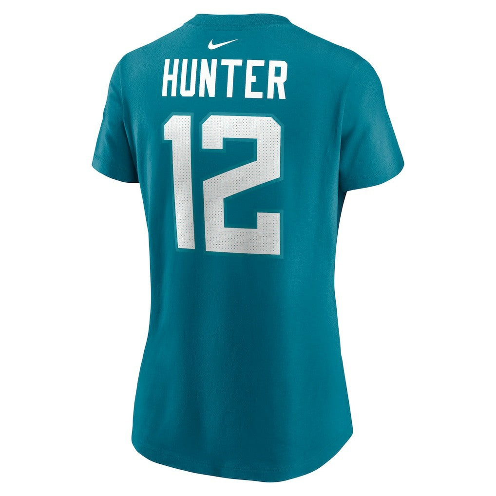 Nike Travis Hunter Jacksonville Jaguars Women's Name & Number T-Shirt Teal